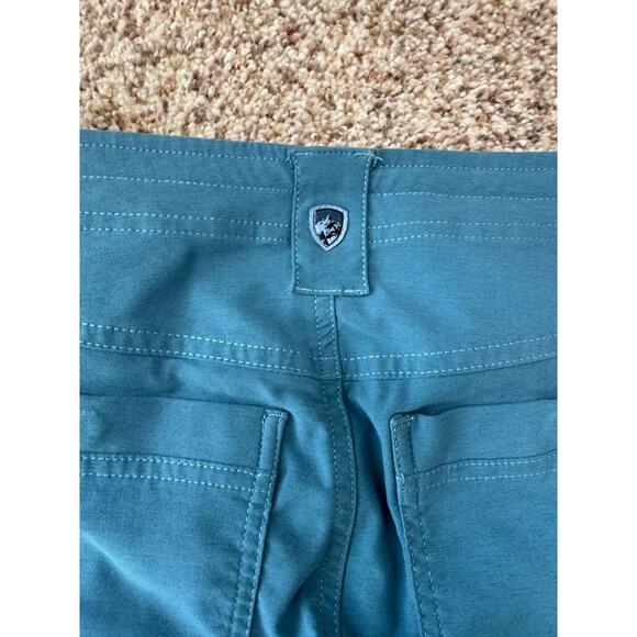KUHL Woman's Jeans/Pants 6 SHORT (Petite), Teal/Blue, Lightweight performance - Picture 13 of 15